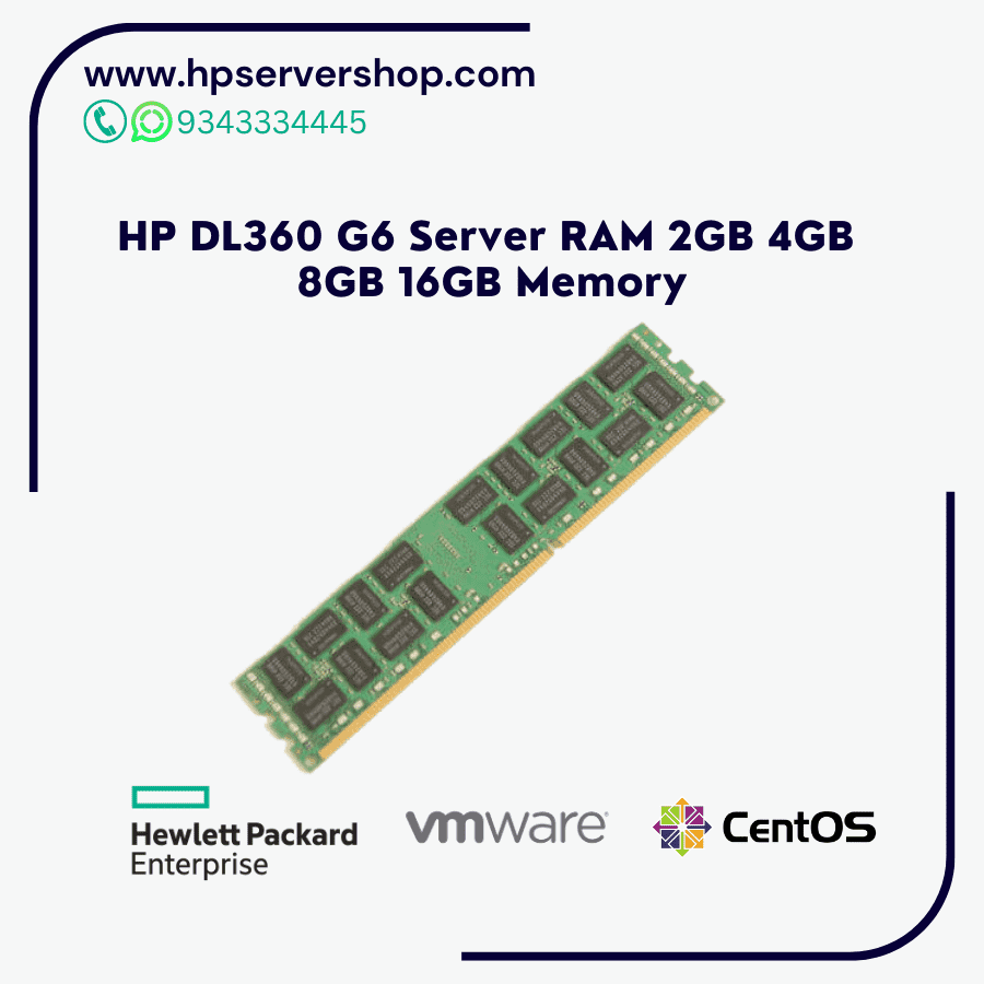 HP DL360 G6 Server RAM 2GB 4GB 8GB 16GB Memory