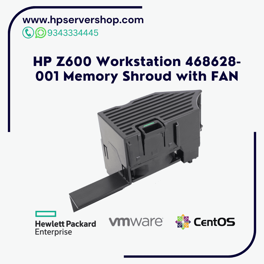 HP Z600 Workstation 468628-001 Memory Shroud with FAN