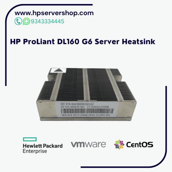HP ProLiant DL160 G6 Sever Heatsink
