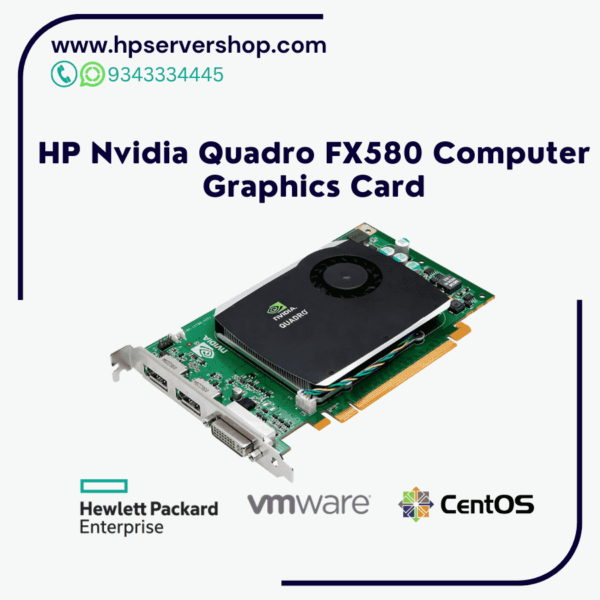 HP Nvidia Quadro FX580 Computer Graphics Card