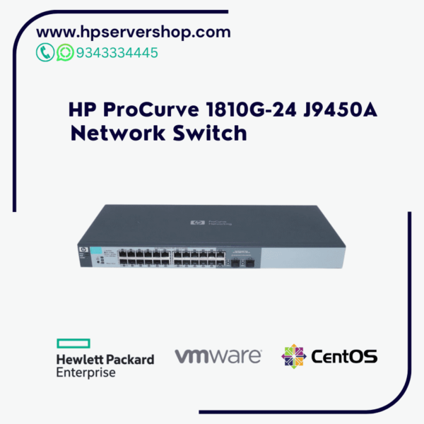 HP ProCurve 1810G-24 J9450A Network Switch